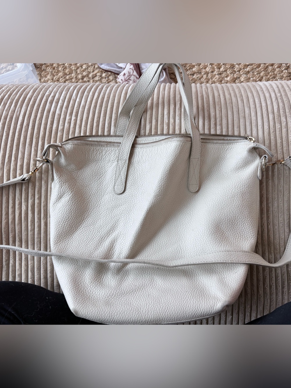 White bag